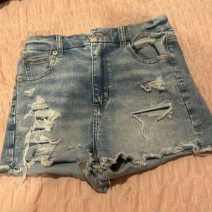 american eagle jean shorts